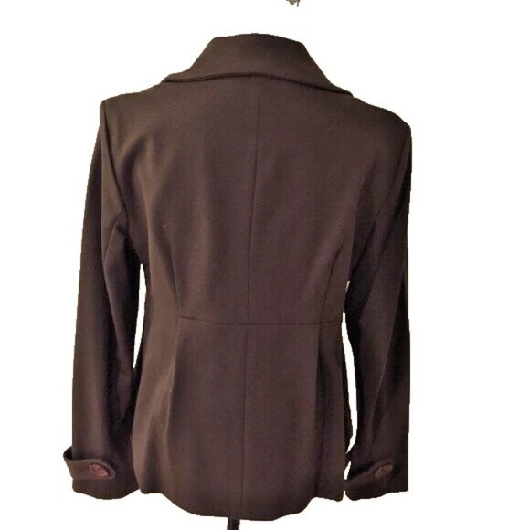 MICHAEL KORS Brown Double Breasted Blazer Jacket ( Size-10 ) NWT Retails $159.00 - Picture 5 of 8